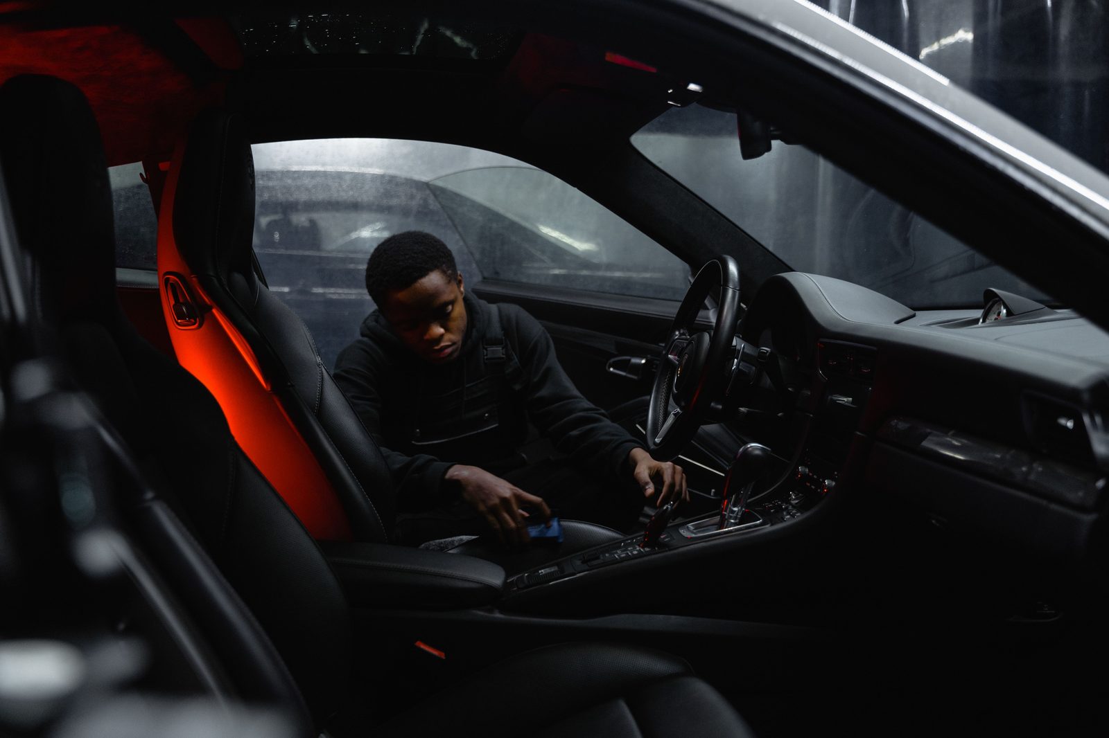 Car interior detailing