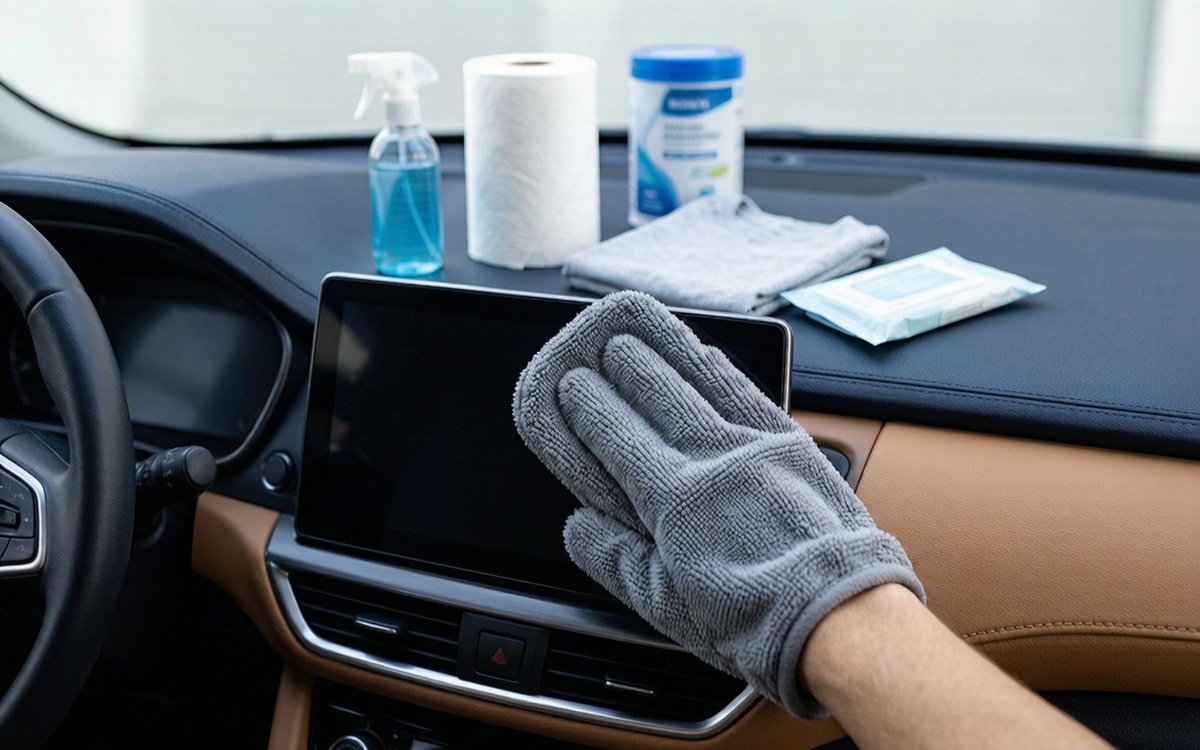 5 Things You Should Never Use to Clean a Car Touchscreen